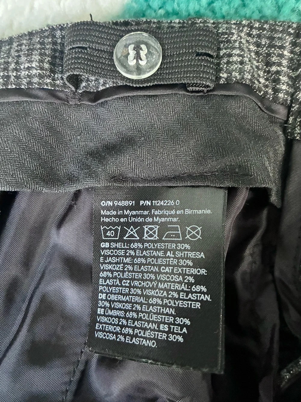 H&M boys checked